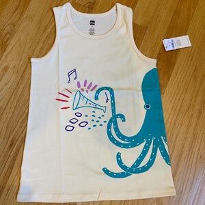NWT Girls Tea Collection 2-Sided Tank Top